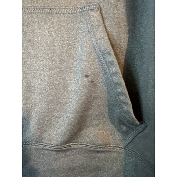 Nike Therma Fit North Carolina Tar Heels Sweatshirt Hooded Gray Mens Small - Picture 6 of 6